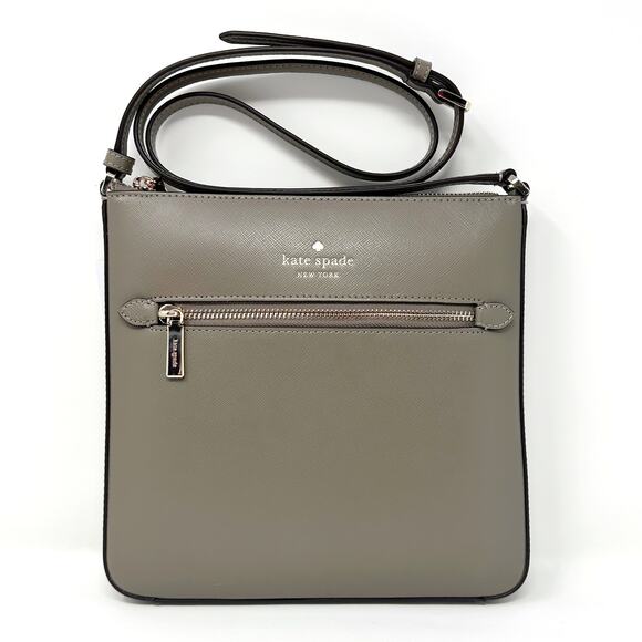 kate spade Handbags - Kate Spade Sadie North South Crossbody in Thunder Cloud Leather k7379